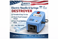 Electric Needle & Syringe Destroyer Cutter USA