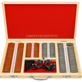 266-Piece Trial Lens Set with Metal Rim & Trial Frame in Wooden Box USA