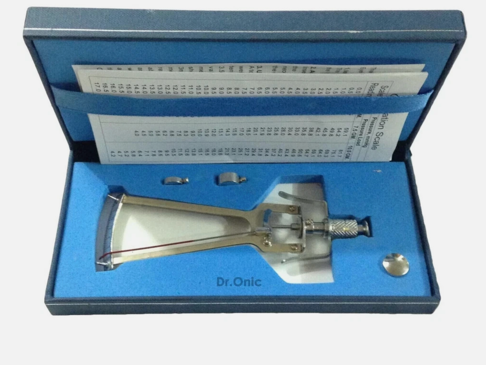 Schiotz Tonometer Original with 3 Weights & Plunge | Ophthalmology Equipment