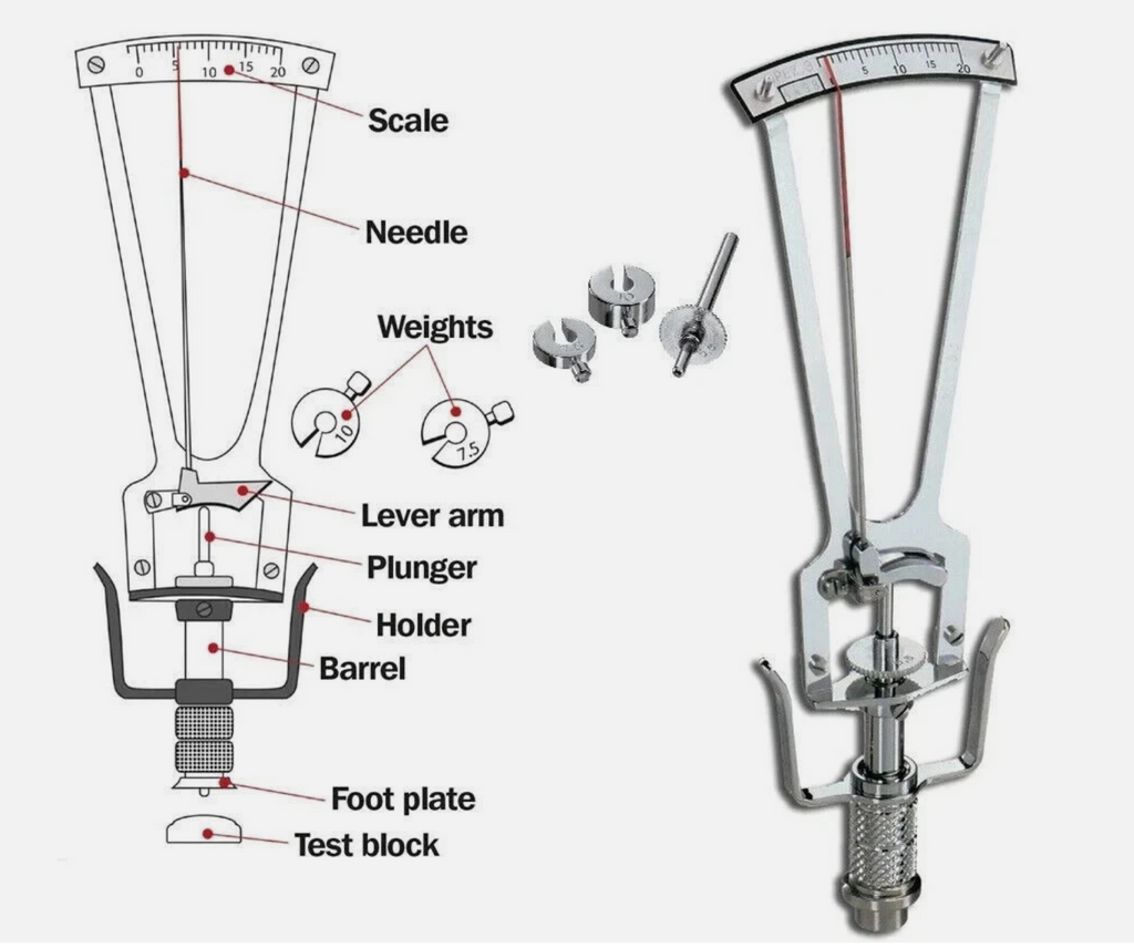Schiotz Tonometer Original with 3 Weights & Plunge | Ophthalmology Equipment