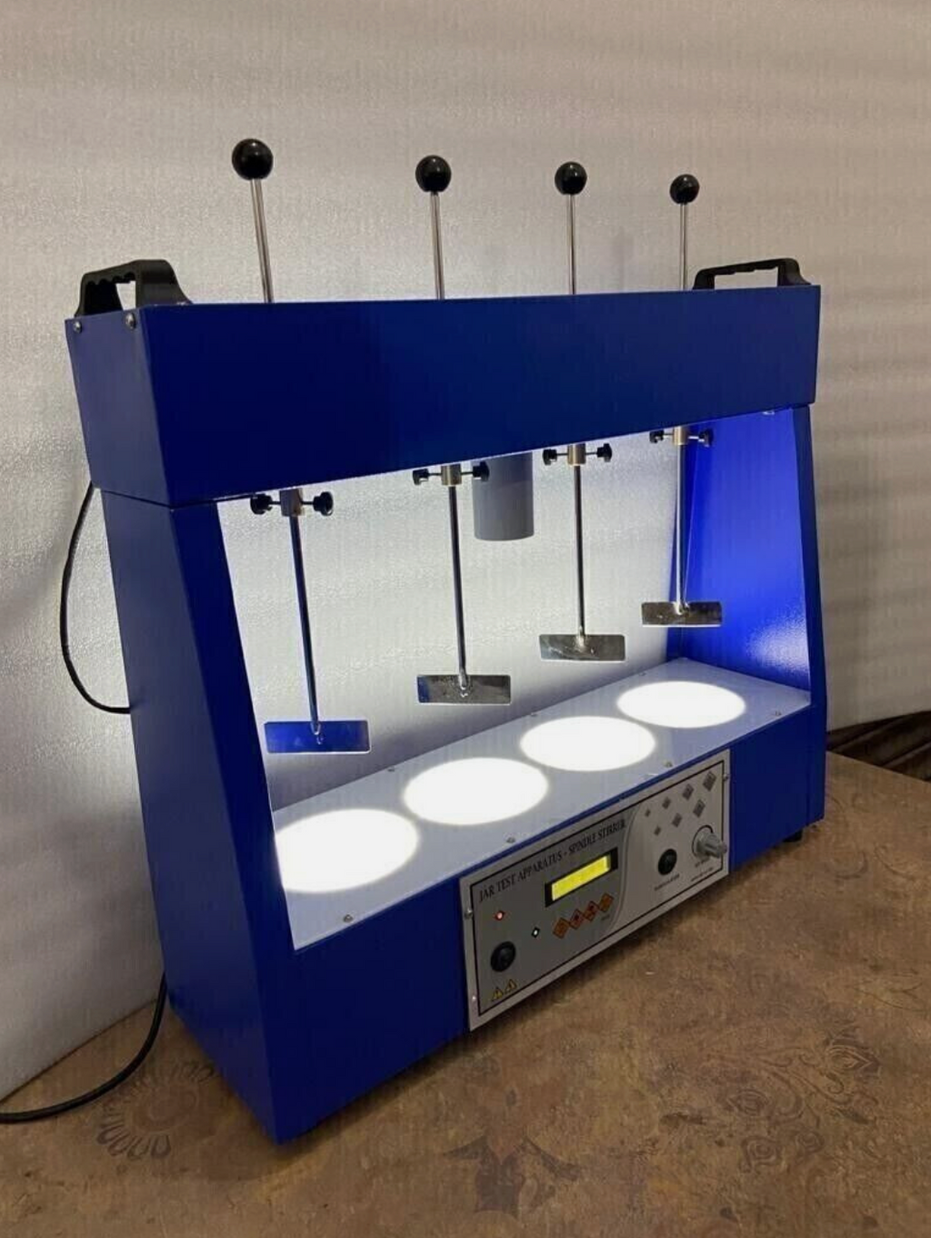 LIBERTY - 110 V Flocculation Digital Jar Test Apparatus 4 Spindle