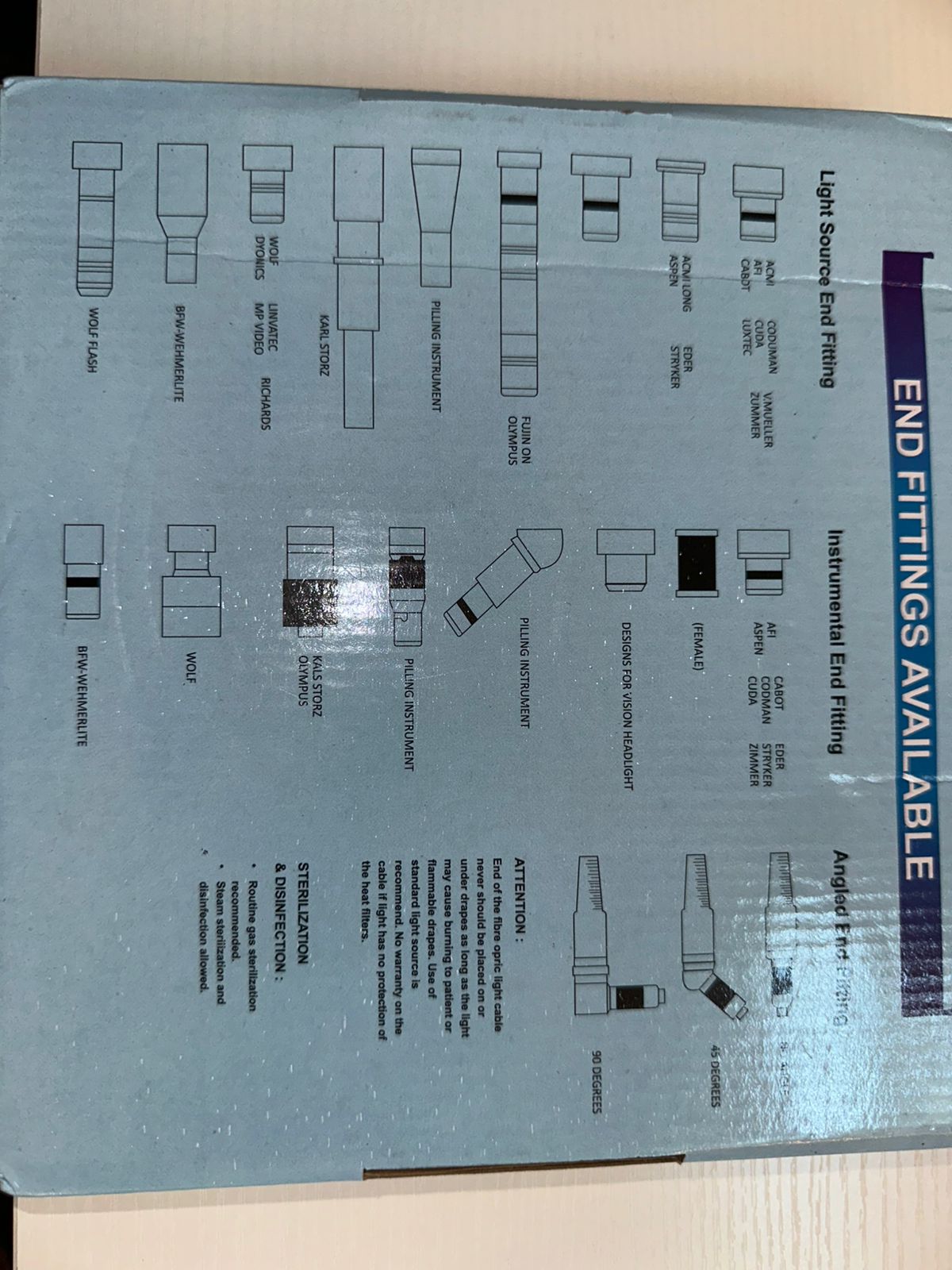 KARL STORZ Compatible 495ND Fiber Optic Light Cable For Endoscopy Laparoscopy