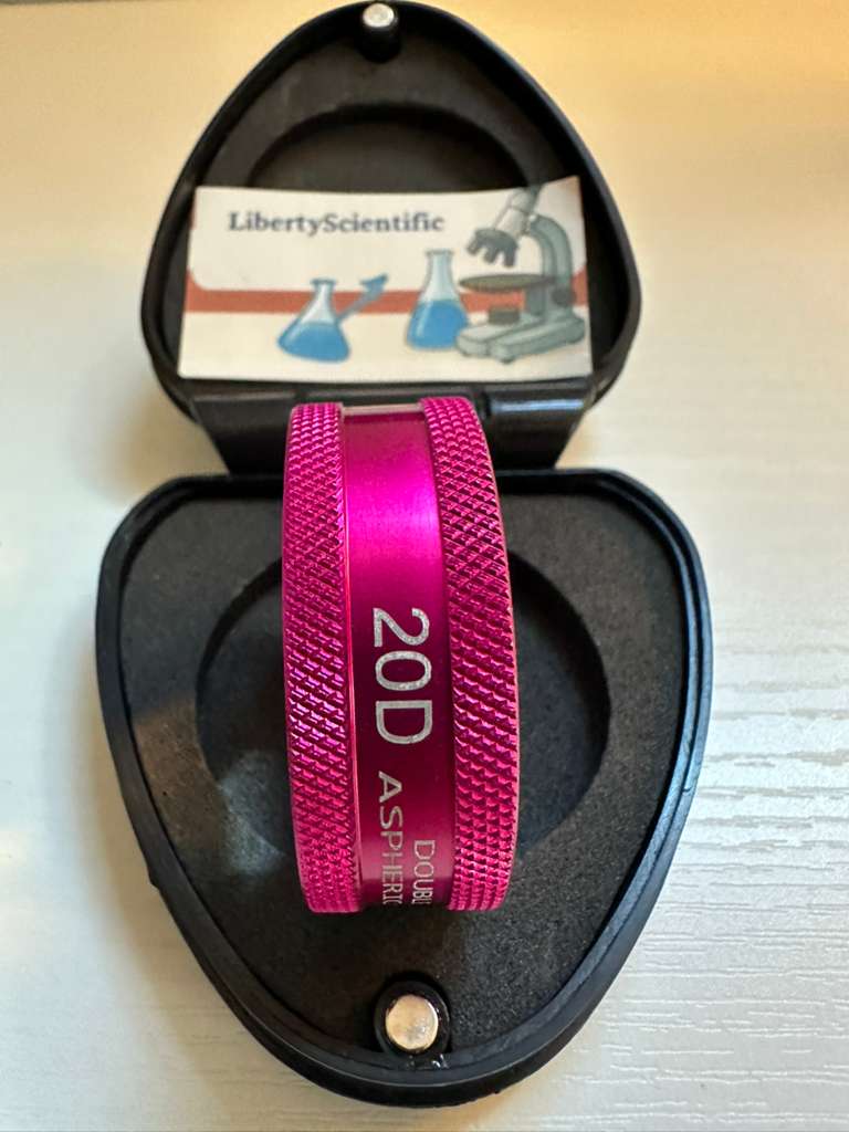 20 D Double Aspheric Lens with Unique safety Box | Ophthalmology USA