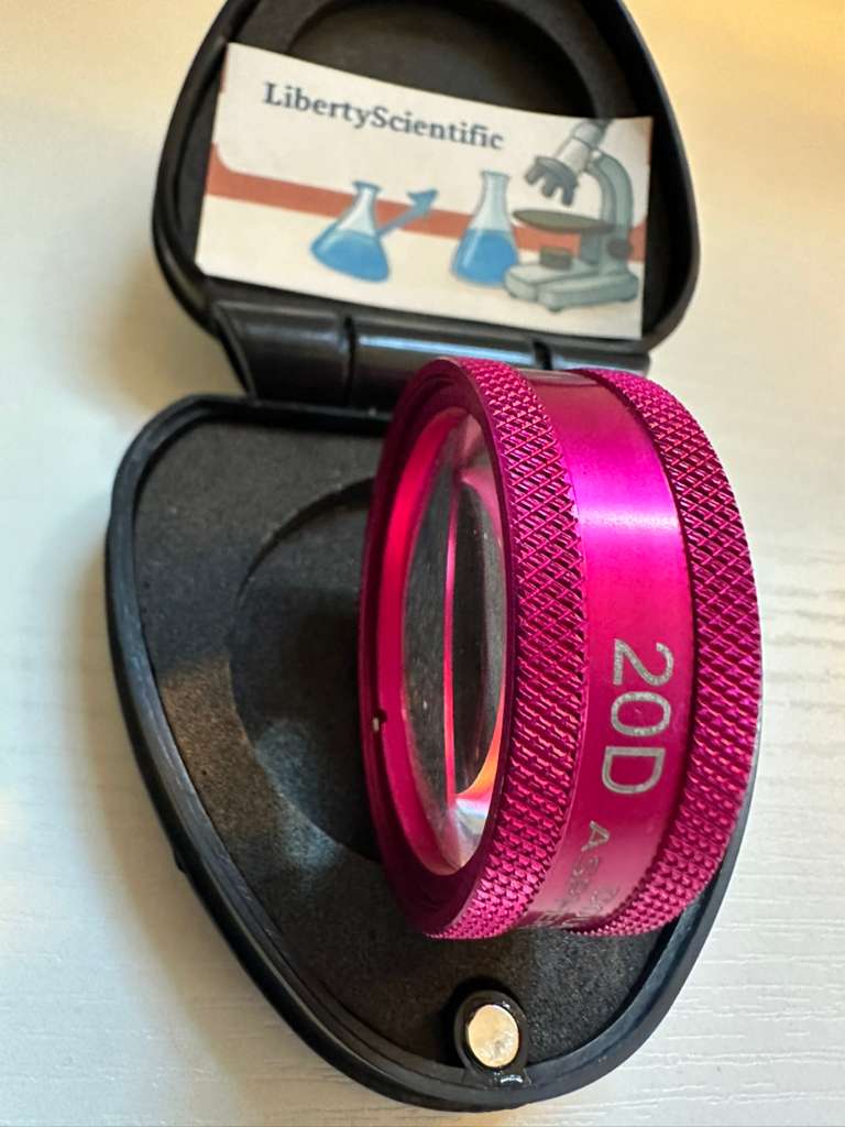 20 D Double Aspheric Lens with Unique safety Box | Ophthalmology
