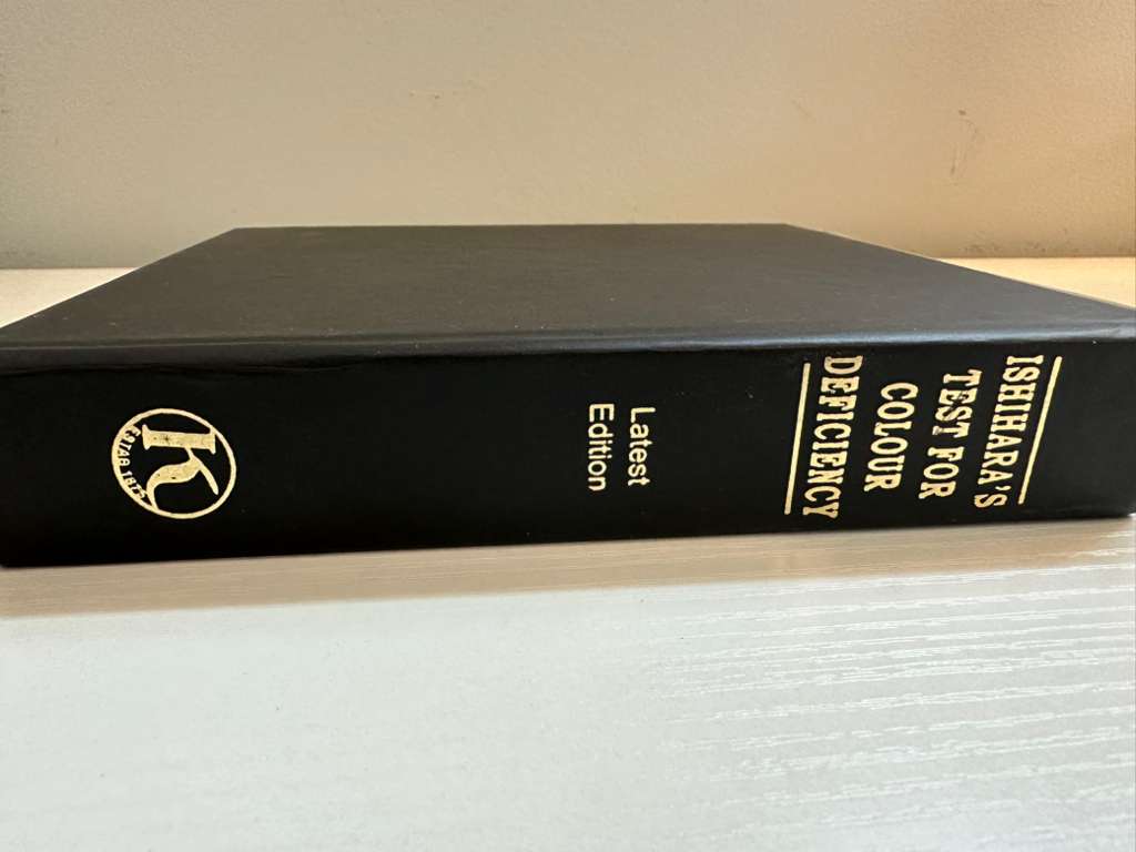 38 PLATES ISHIHARA TEST BOOK OPTOMETRY & COLOR BLINDNENESS | Ophthalmology