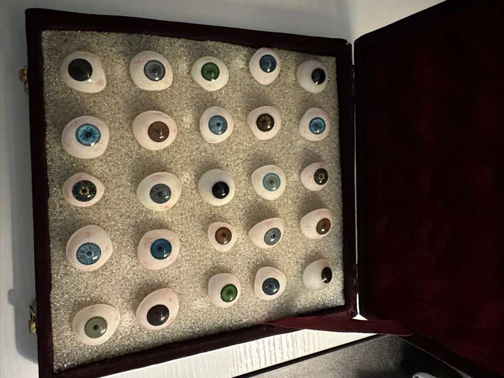 25 Artificial Eyes mix color Human Prosthetics Ophthalmology Optometry