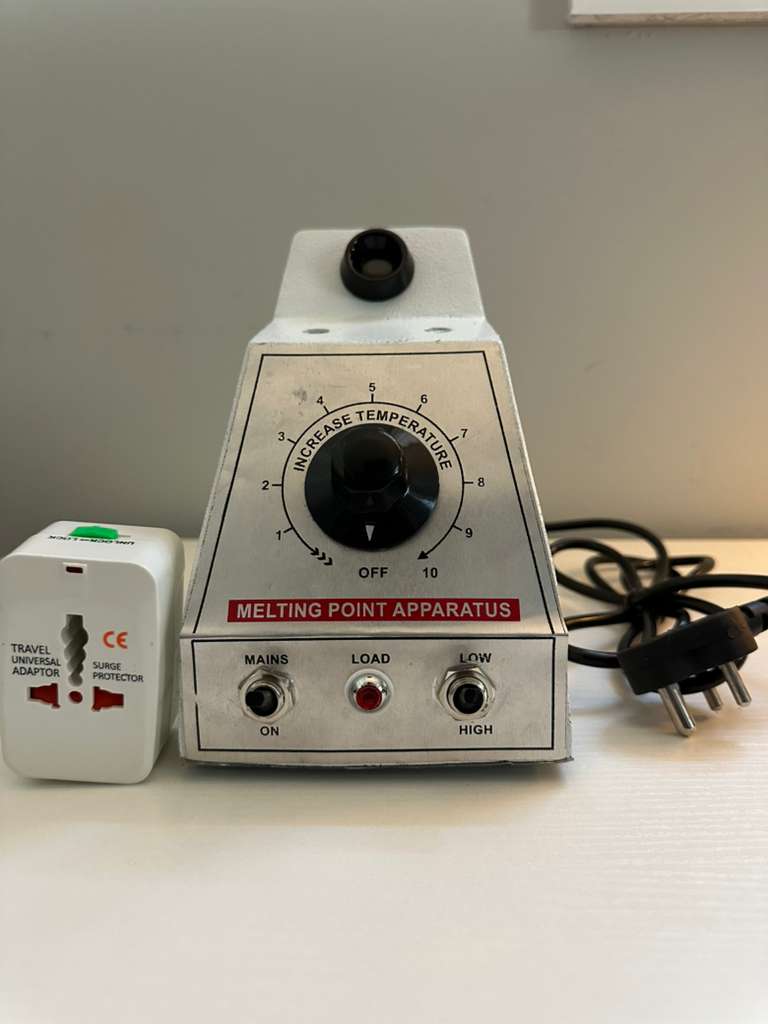 110 V MELTING POINT APPARATUS