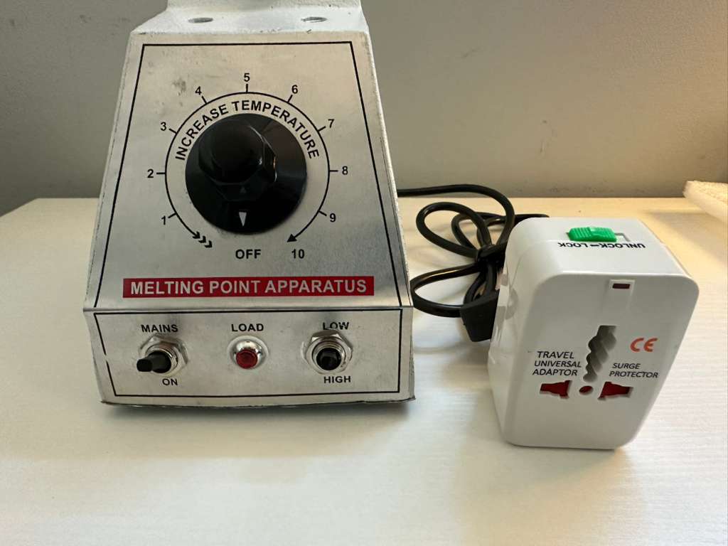 110 V MELTING POINT APPARATUS